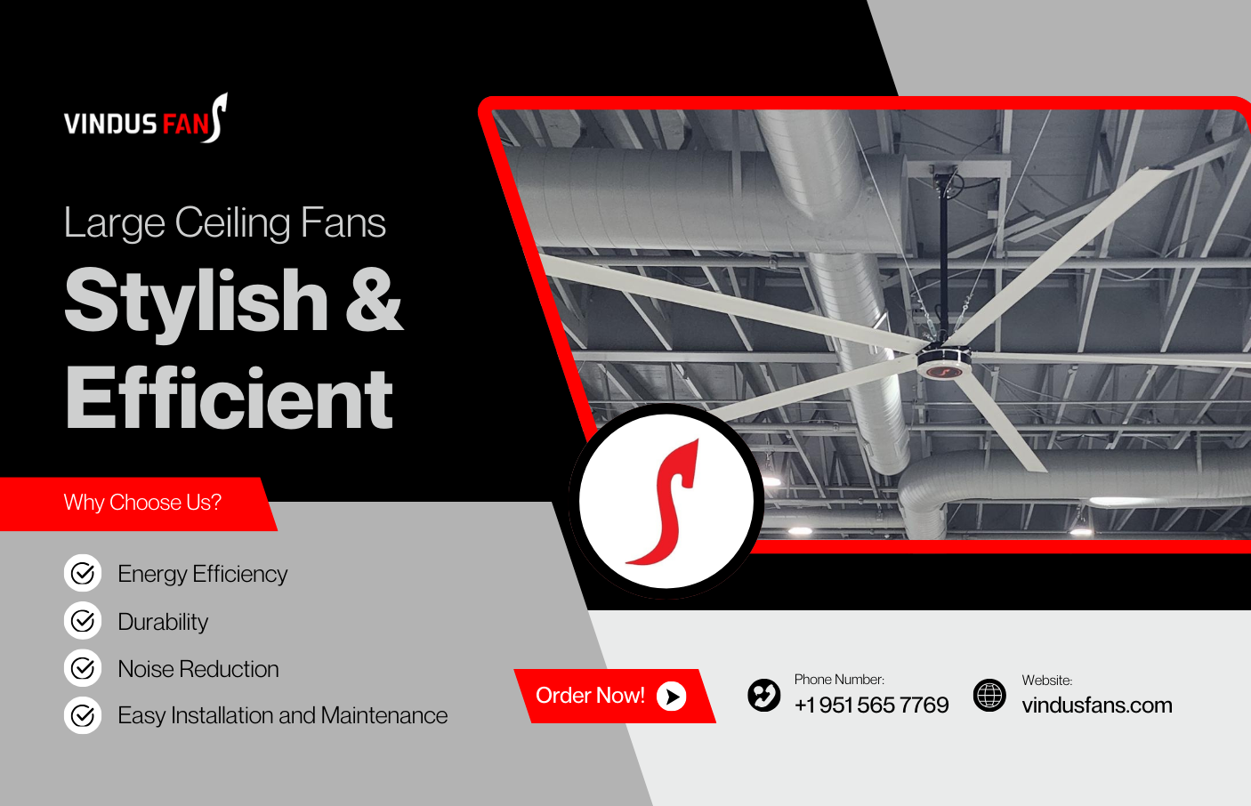 Os melhores ventiladores de teto grandes para cada espaço: resfriamento elegante, eficiente e potente