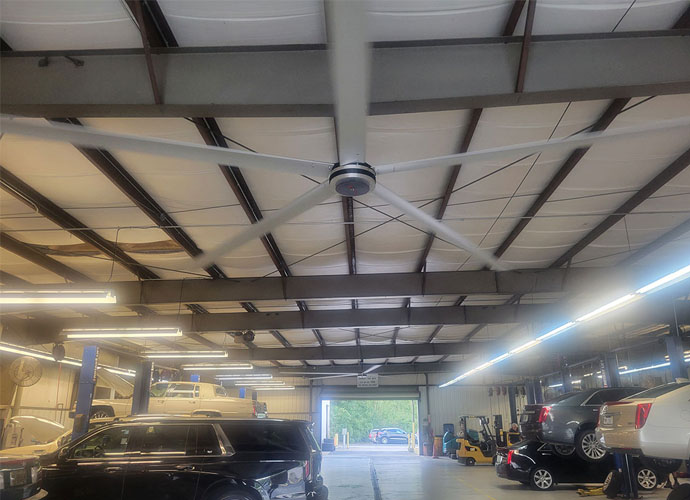 hvls fan in AUTOMOTIVE