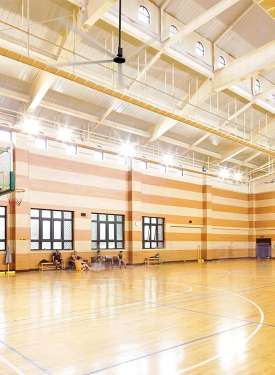 hvls fan in SPORT CENTER