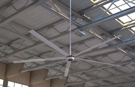 eco-friendly hvls fans for warehouses