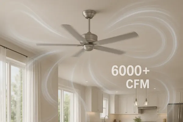 What Do People Mean by a "High CFM" Ceiling Fan