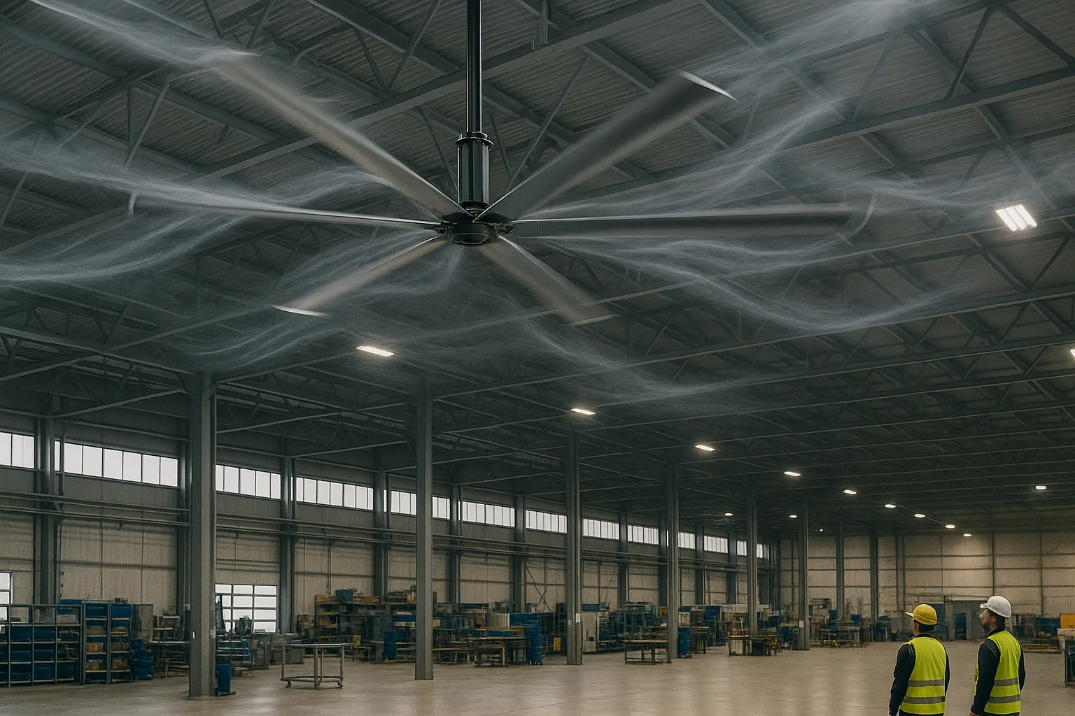 How Do HVLS Fans Work?