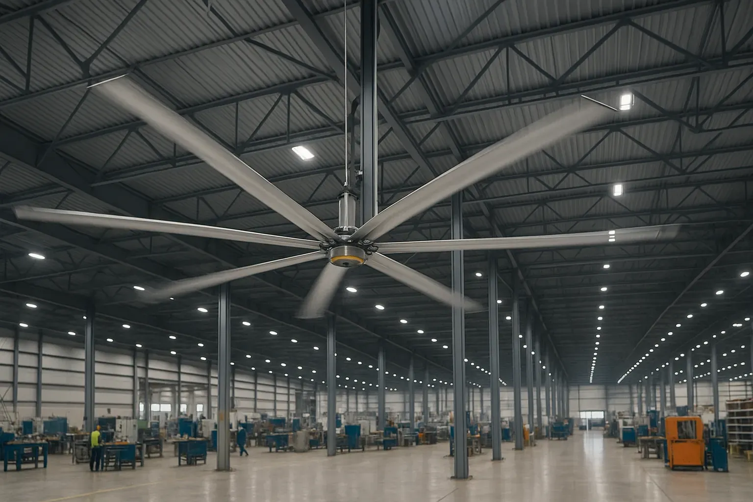 What Are Big Industrial Ceiling Fans