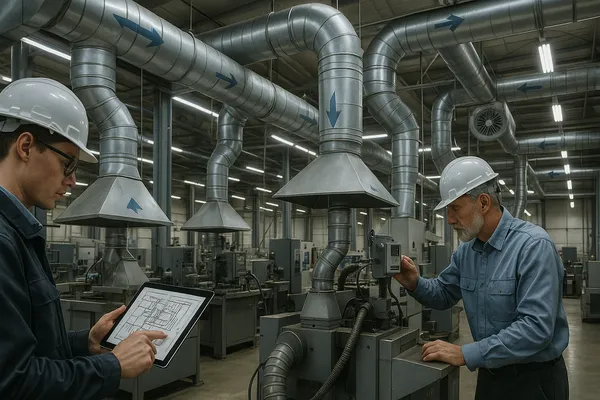 Designing an industrial ventilation system